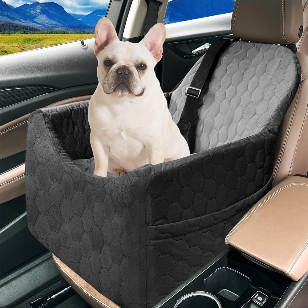 Dog Car Seat for Small/Medium Dogs - Dog Booster Seat with