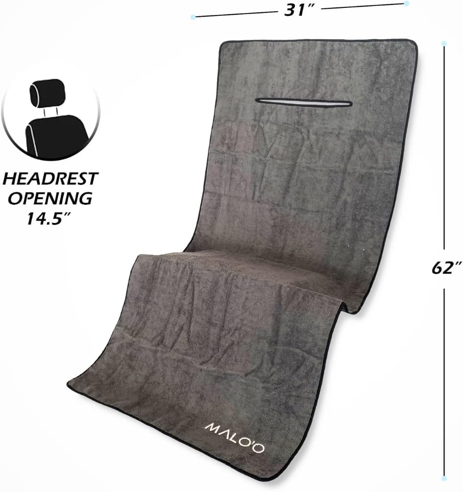 Malo’o SeatGuard Terry Cloth Car Seat Cover Towel