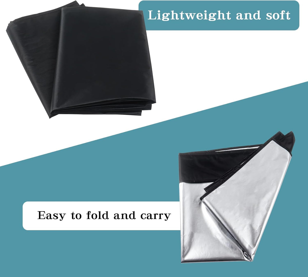 2 Packs Car Door Panel Cover with Squeegee Triangle