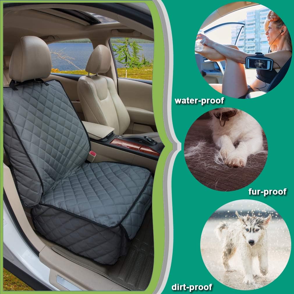 Waterproof Front Seat Cover Dog Car Seat Covers Nonslip and