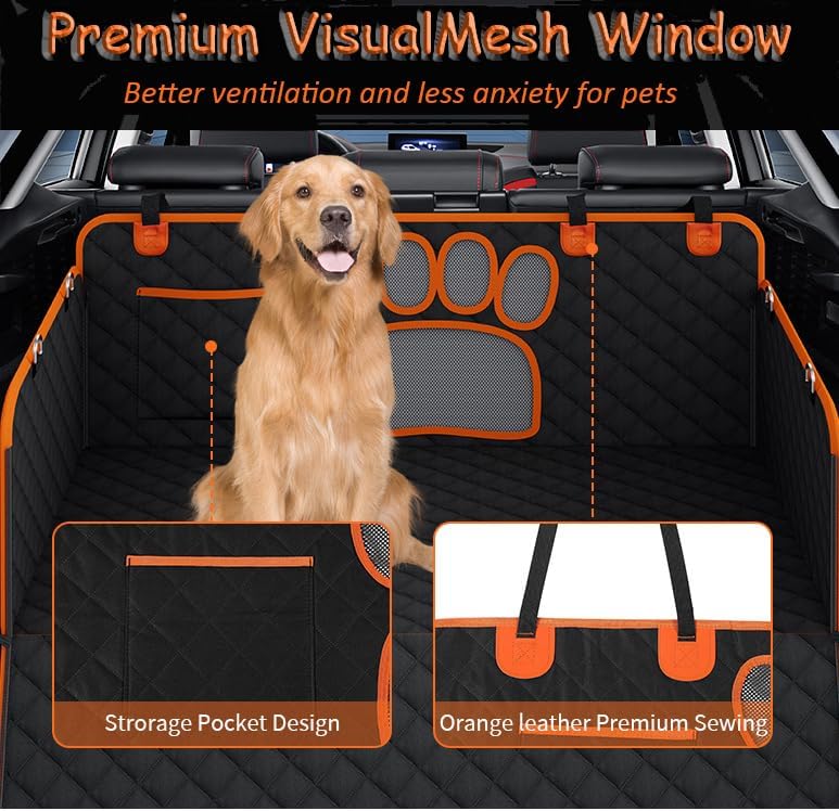 Dog Car Seat Cover for GMC Hummer EV SUV Sierra 1500 Sierra