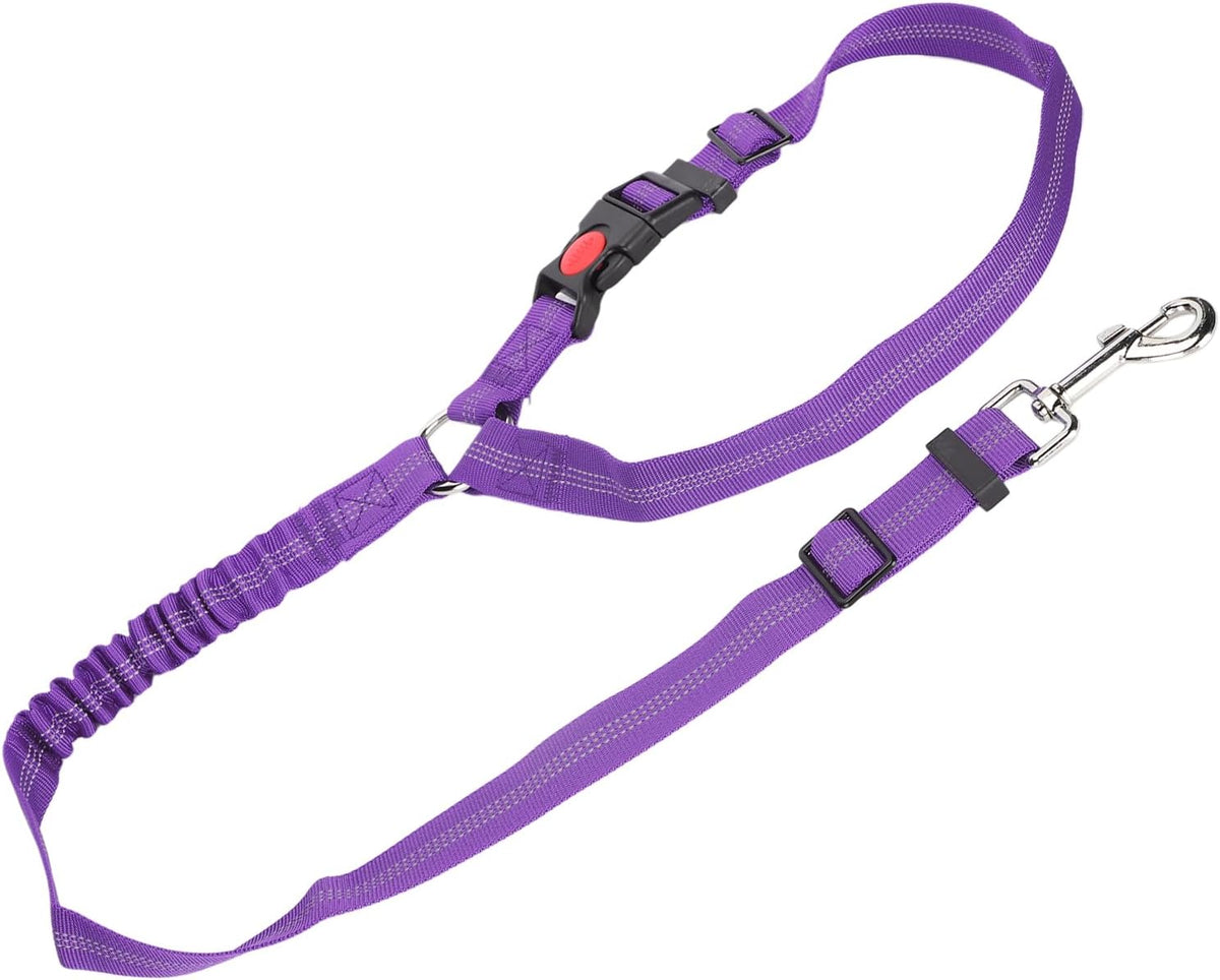 Dog Seat Belt for Cars, Reflective Safety Seatbelt Strap