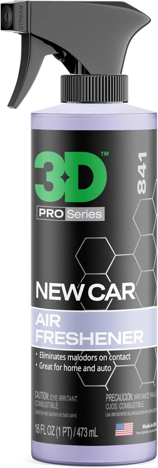 New Car Scent Air Freshener – 16oz Spray Bottle –