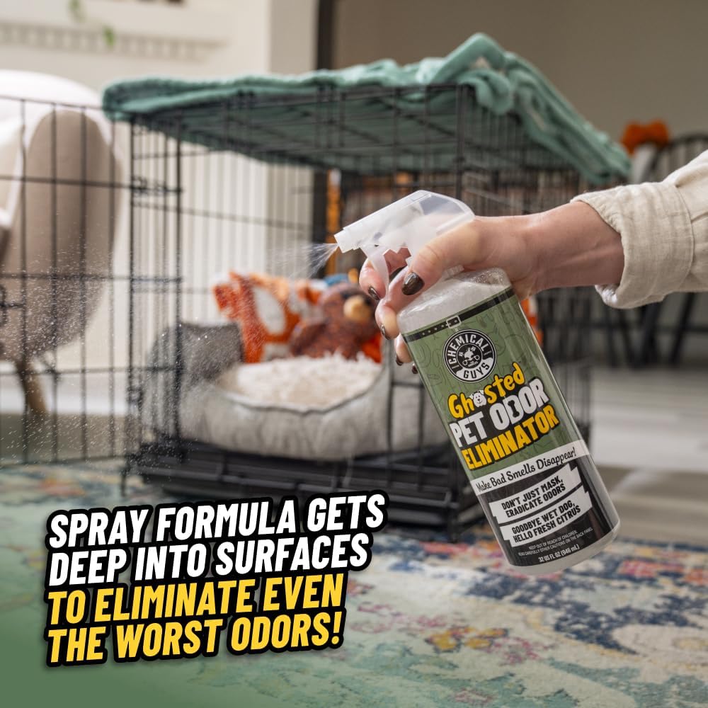 Ghosted Pet Odor Eliminator 32 Oz Pet Smell Neutralizer For