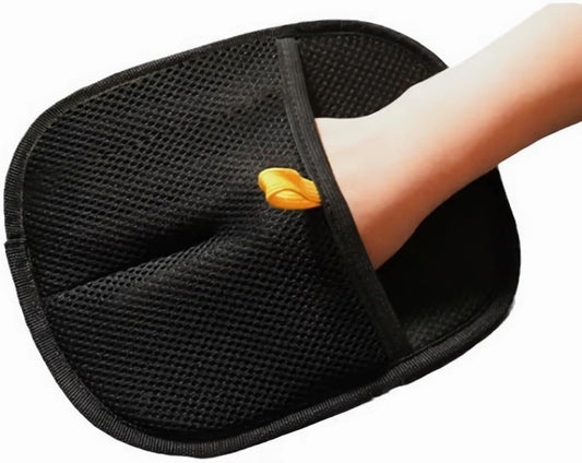 Pet Hair Removal Glove , Reusable Electrostatic Pet Hair