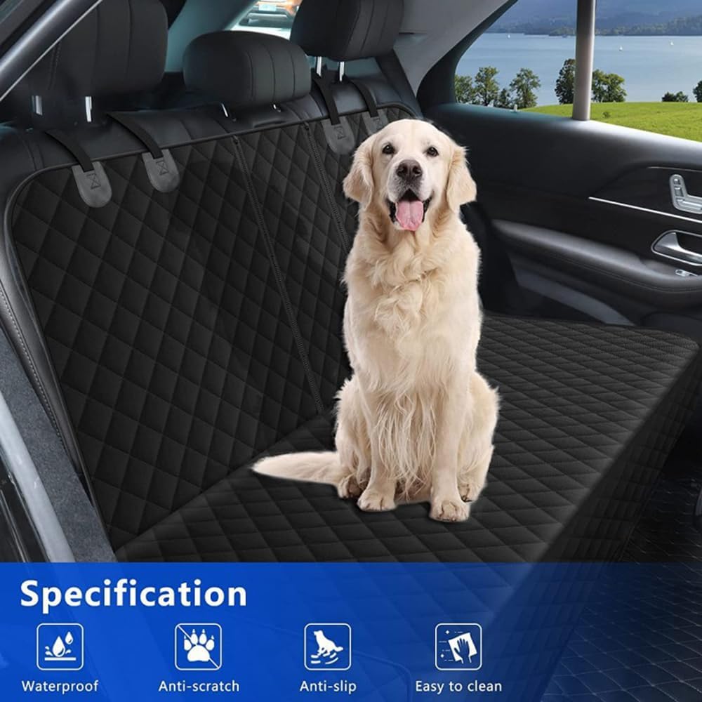 Dog Seat Cover for Fiat 500X 2014–2025 2026 334,Waterproof