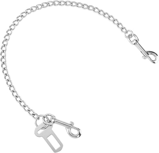 Stainless Steel No chew Dog Car Seat Belt, Pet Vehicle