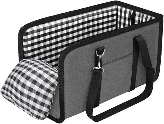 Sturdy Console Dog Car Seat, Portable Dogs Armrest Booster