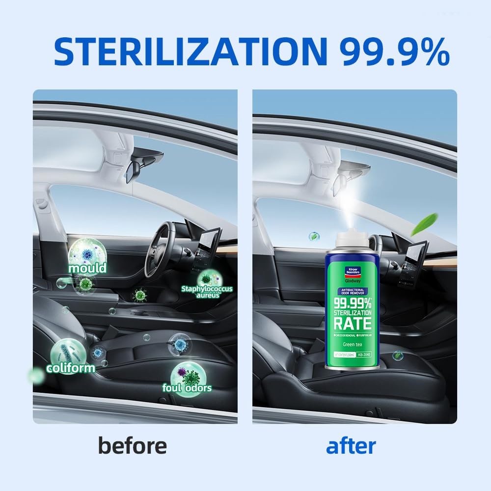 Glodway Whole Car Air Refresher Spray,Odor Eliminator