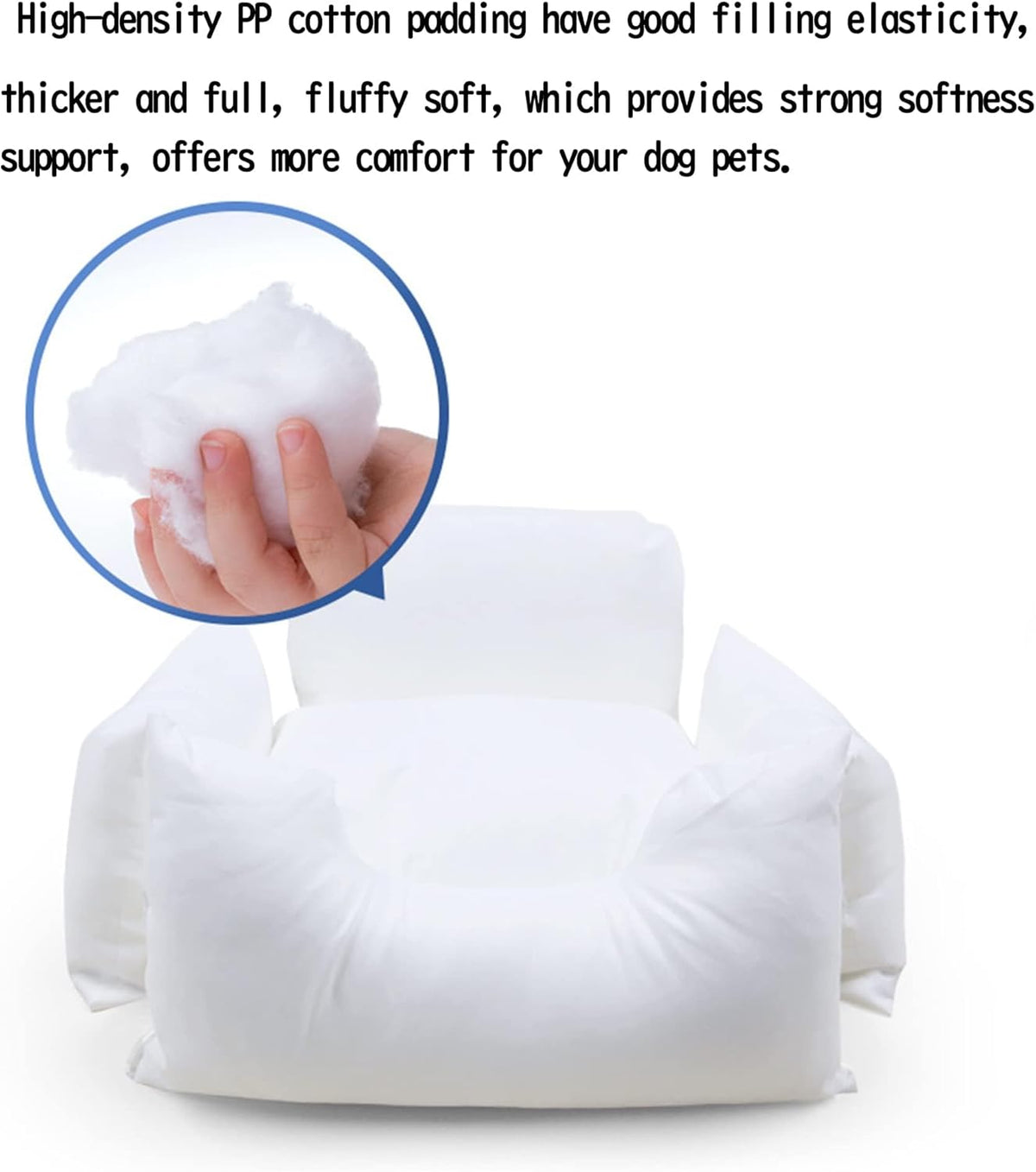 Dog Car Seat, Puppy Dog Booster Seats Fully Detachable and