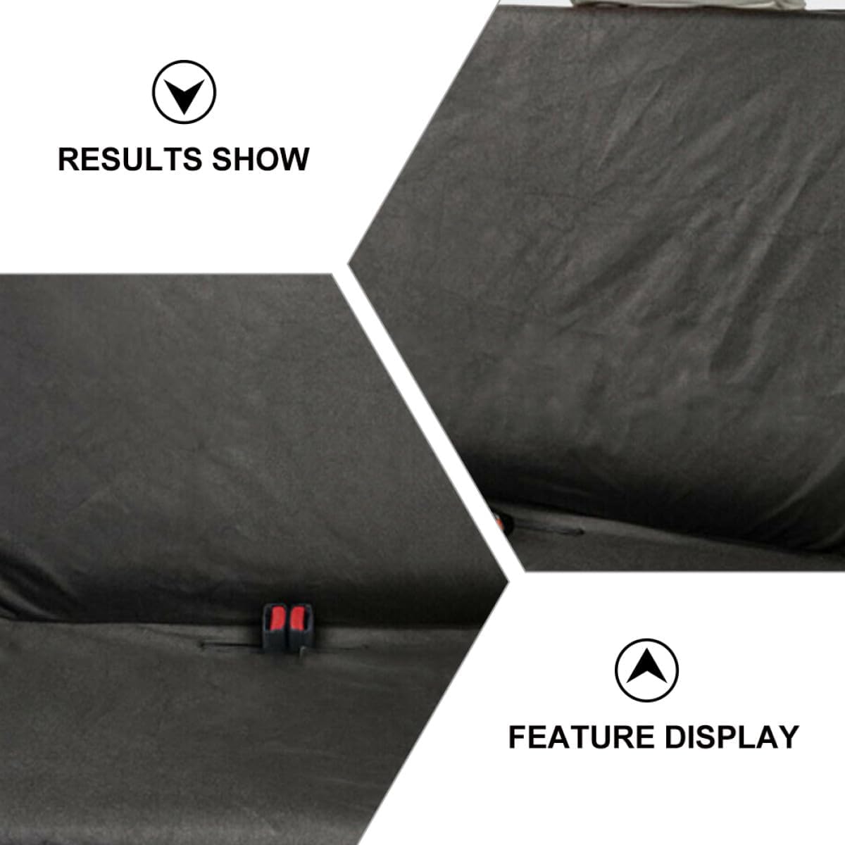 600d Oxford Fabric Car Backseat Cover Waterproof Non-Slip
