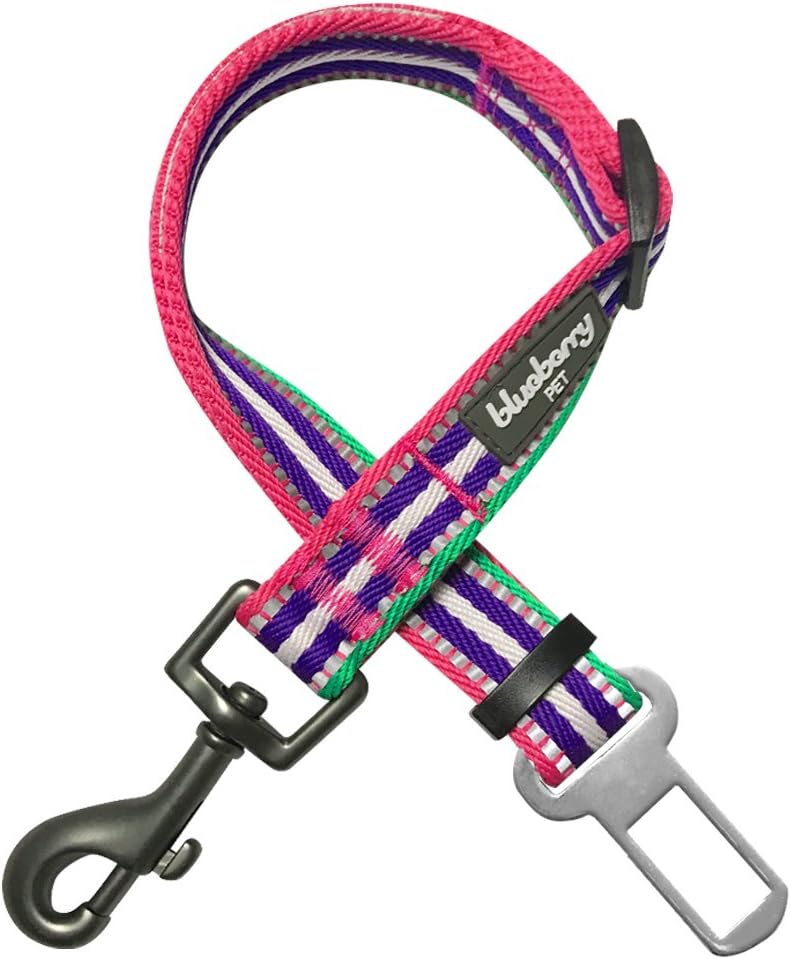 6 Colors 3M Reflective Multi-Colored Stripe Adjustable Dog