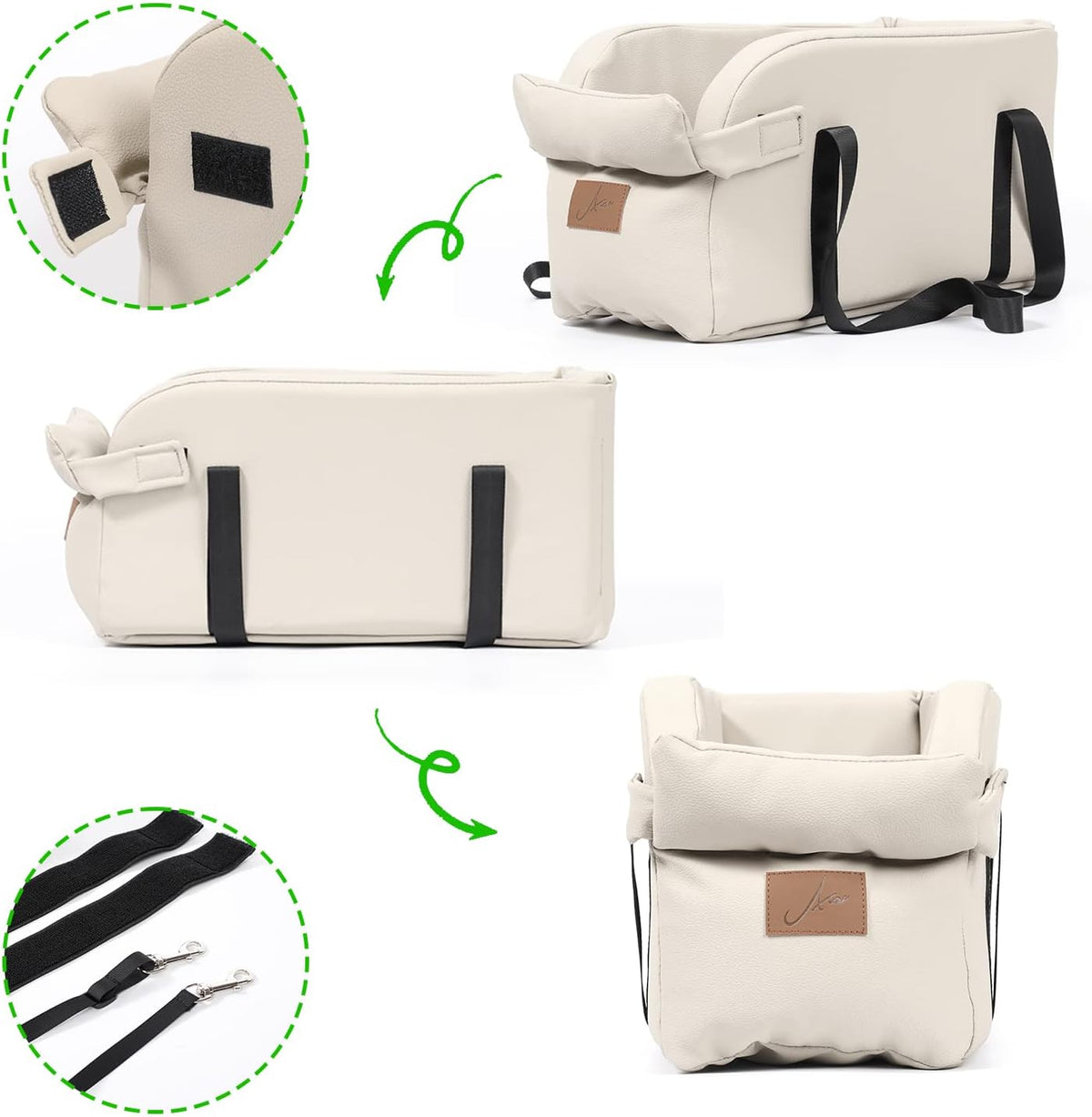 Dog Car Seat Centre Console Dog Booster Dog Car Seat Small