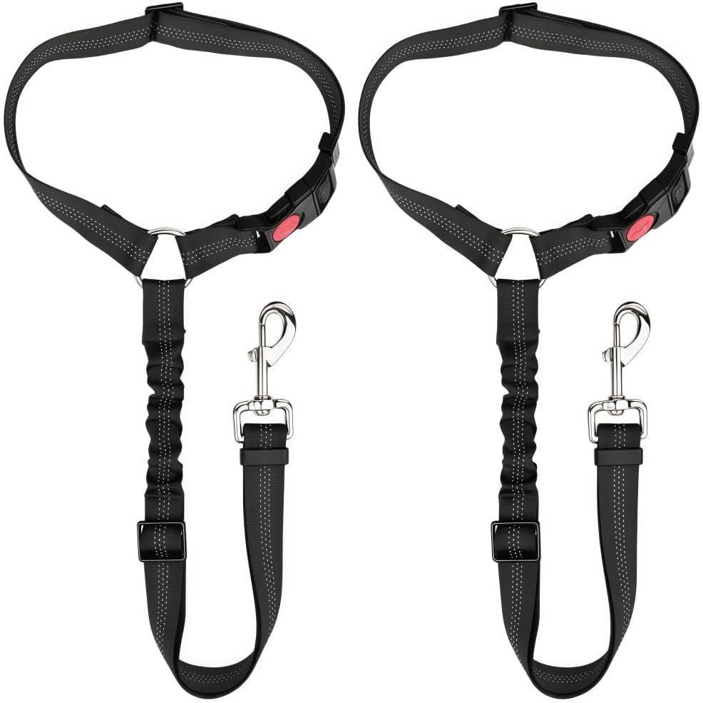 Dog Car Seatbelt for Mazda MX-5,2 Pack Retractable Dog Car