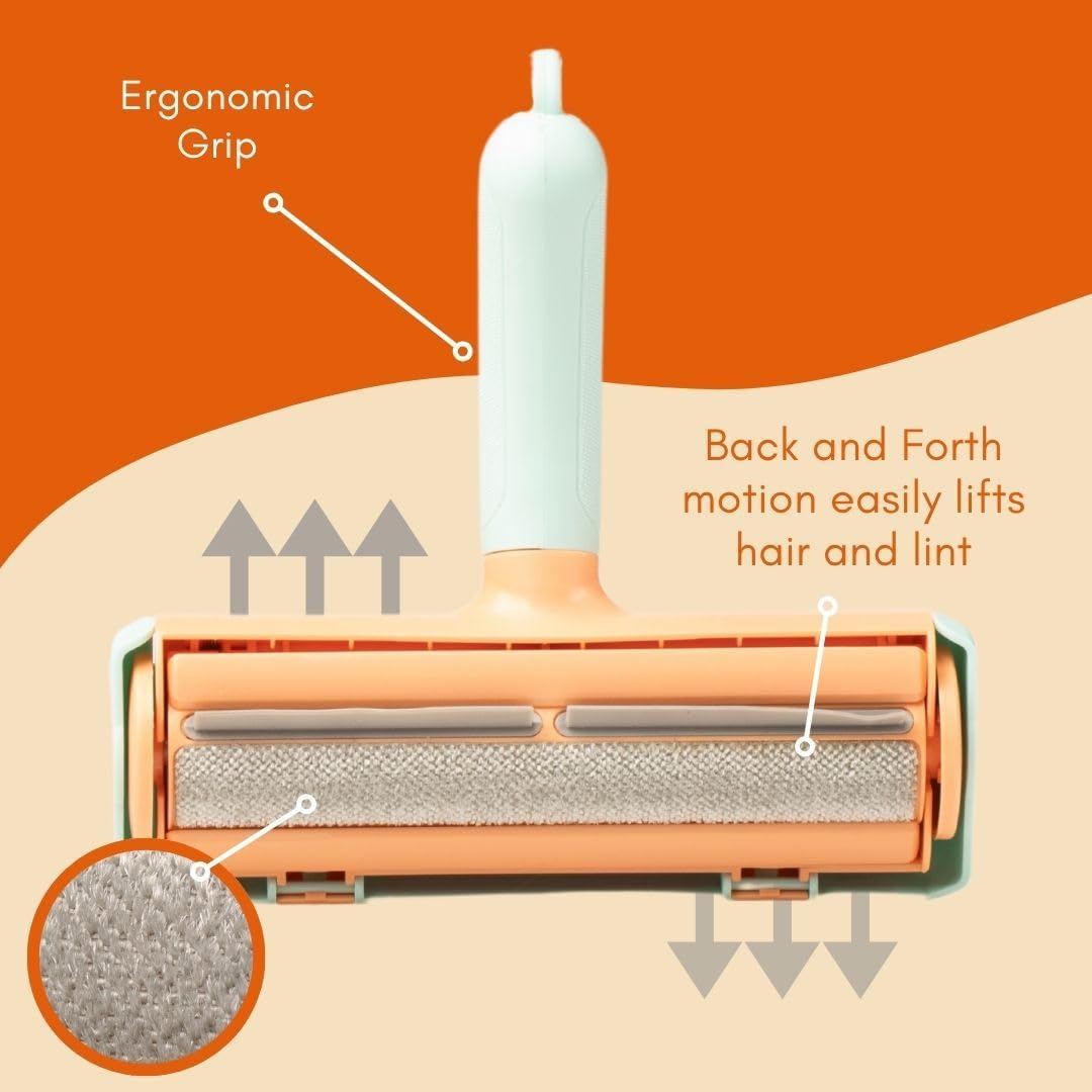 Pet Hair and Lint Remover Roller Bundle for Home, Auto