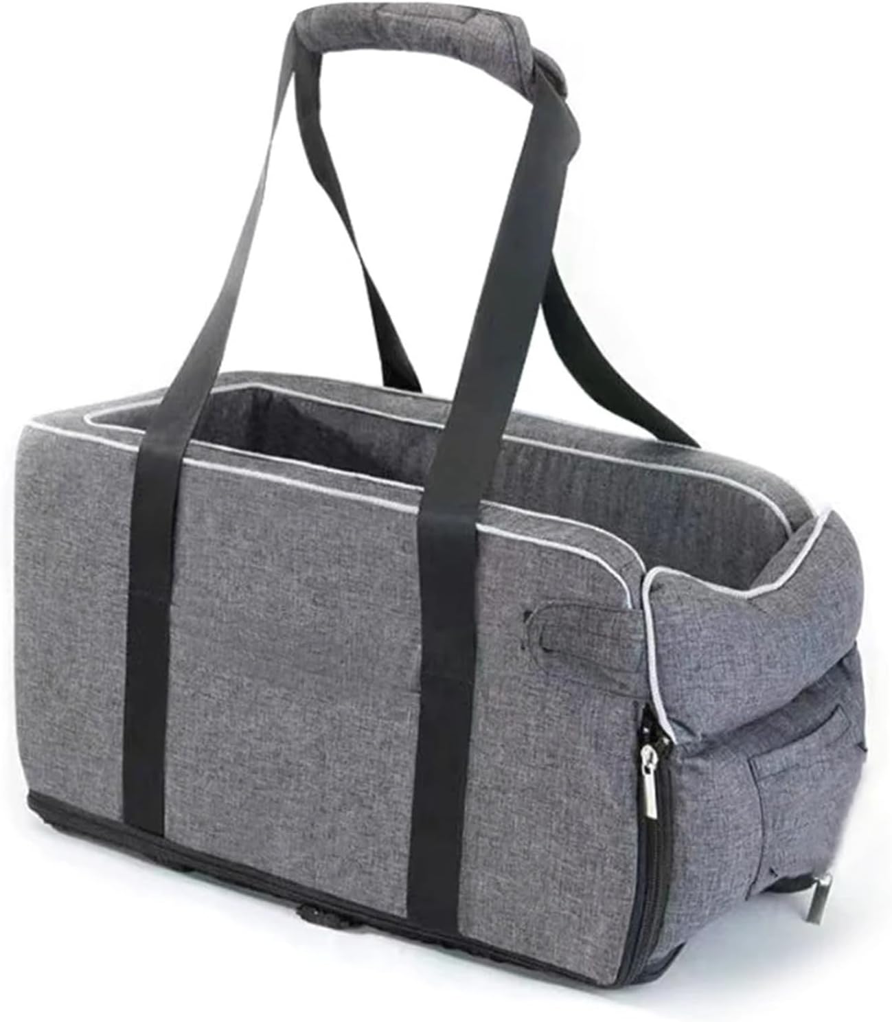 Multipurpose Center Console Dog Car Seat with Shoulder