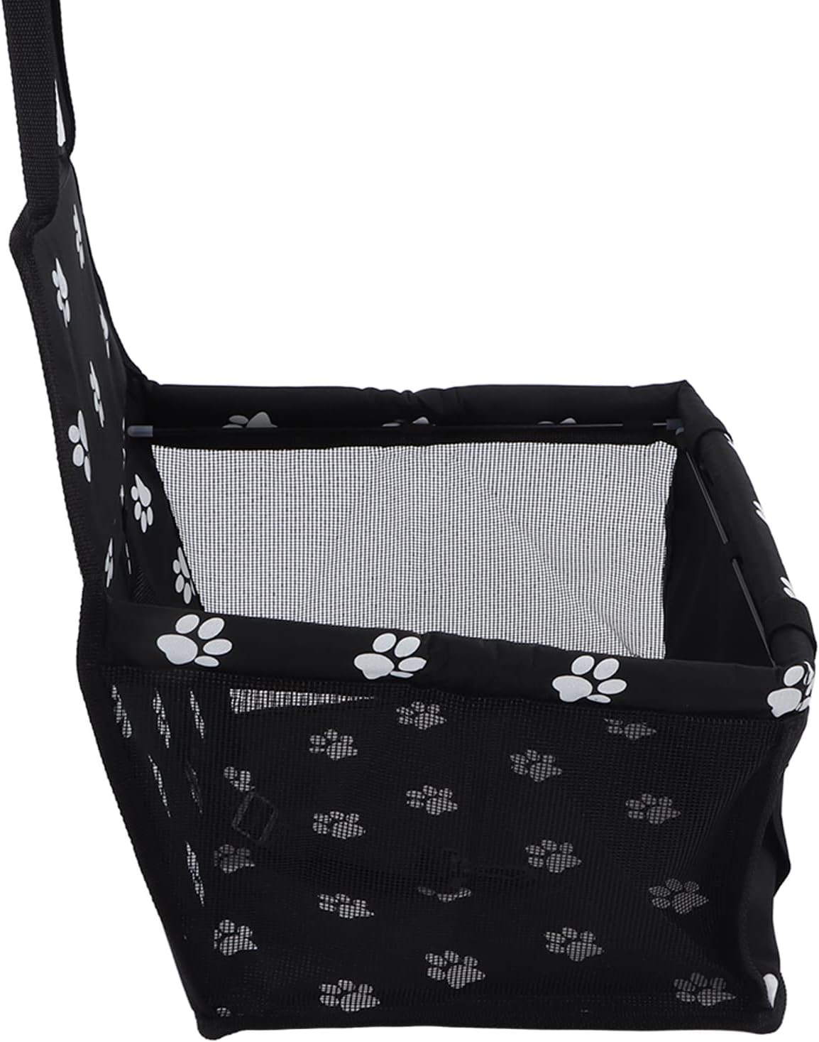 Pet Car Seat with Safety Leash, Dog Car Basket for Puppy