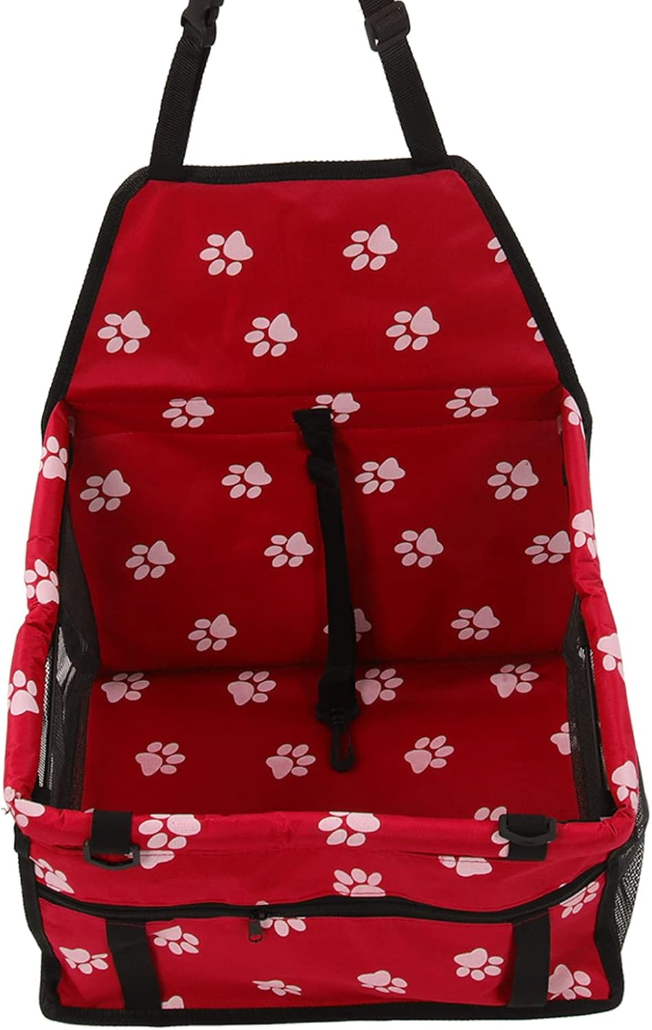 Pet Car Seat, Dog Car Seat with Safety Leash, Breathable
