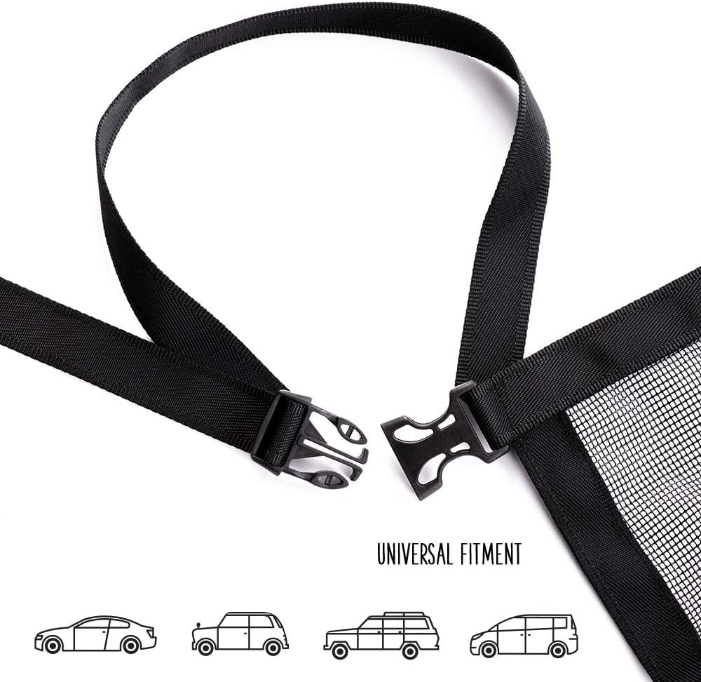 Dog Car Net Barrier - Sturdy Mesh, Easy to Install