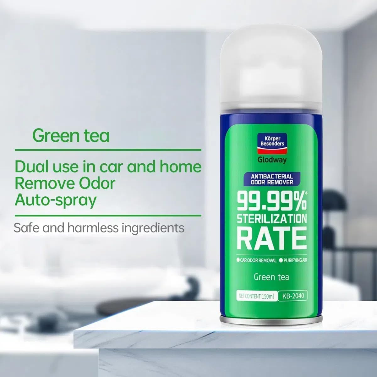 Glodway Whole Car Air Refresher Spray,Odor Eliminator