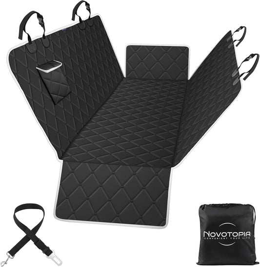 Dog Car Seat Cover for Back Seat , Long-Lasting and Soft