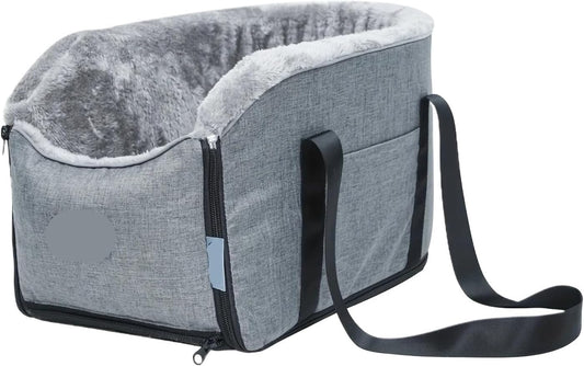 Comfort Pet Car Seat - Portable Dog Travel Bag with Closure