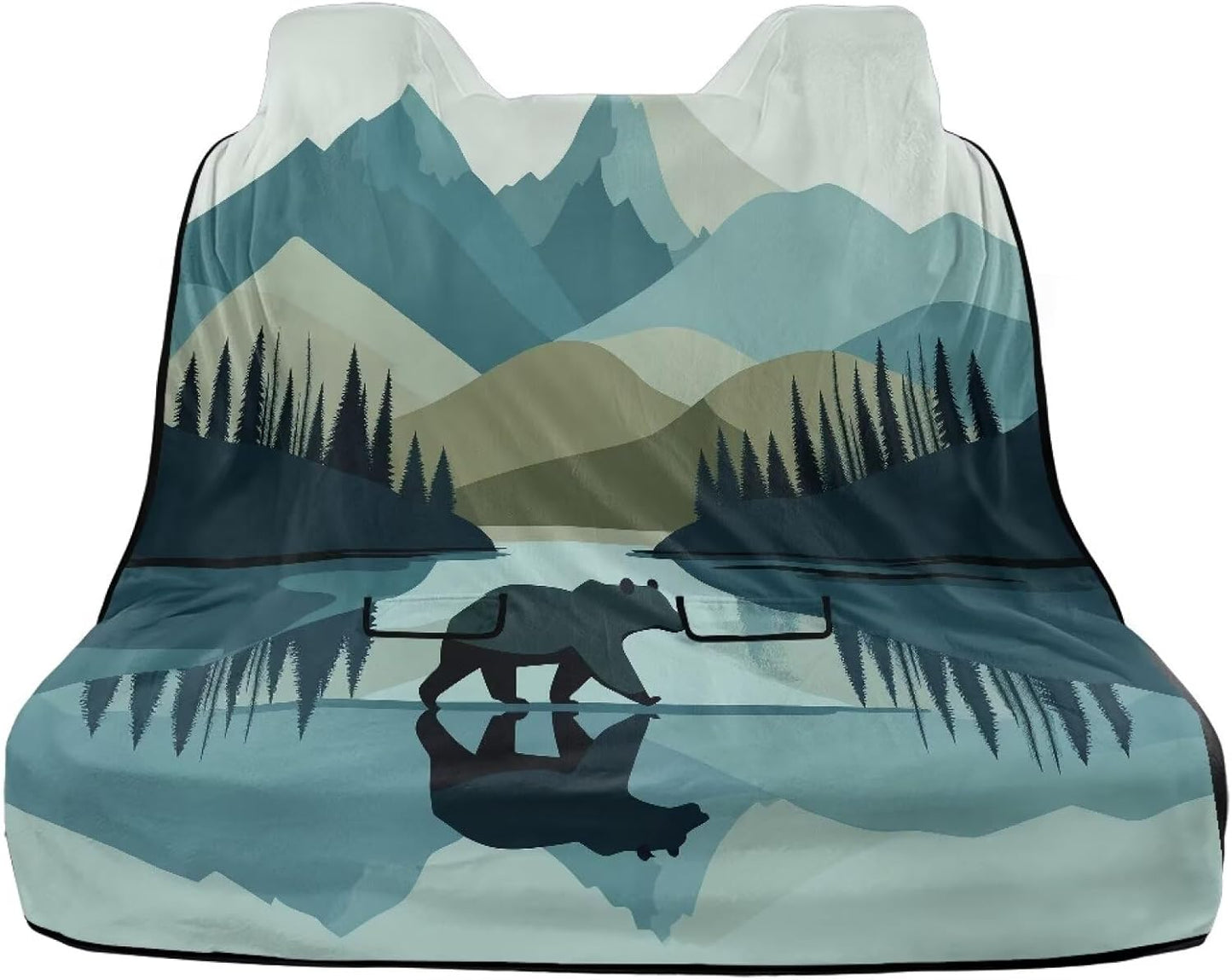 Car Back Seat Pet Cover for Dogs Cats Auto Seat Towel Cover