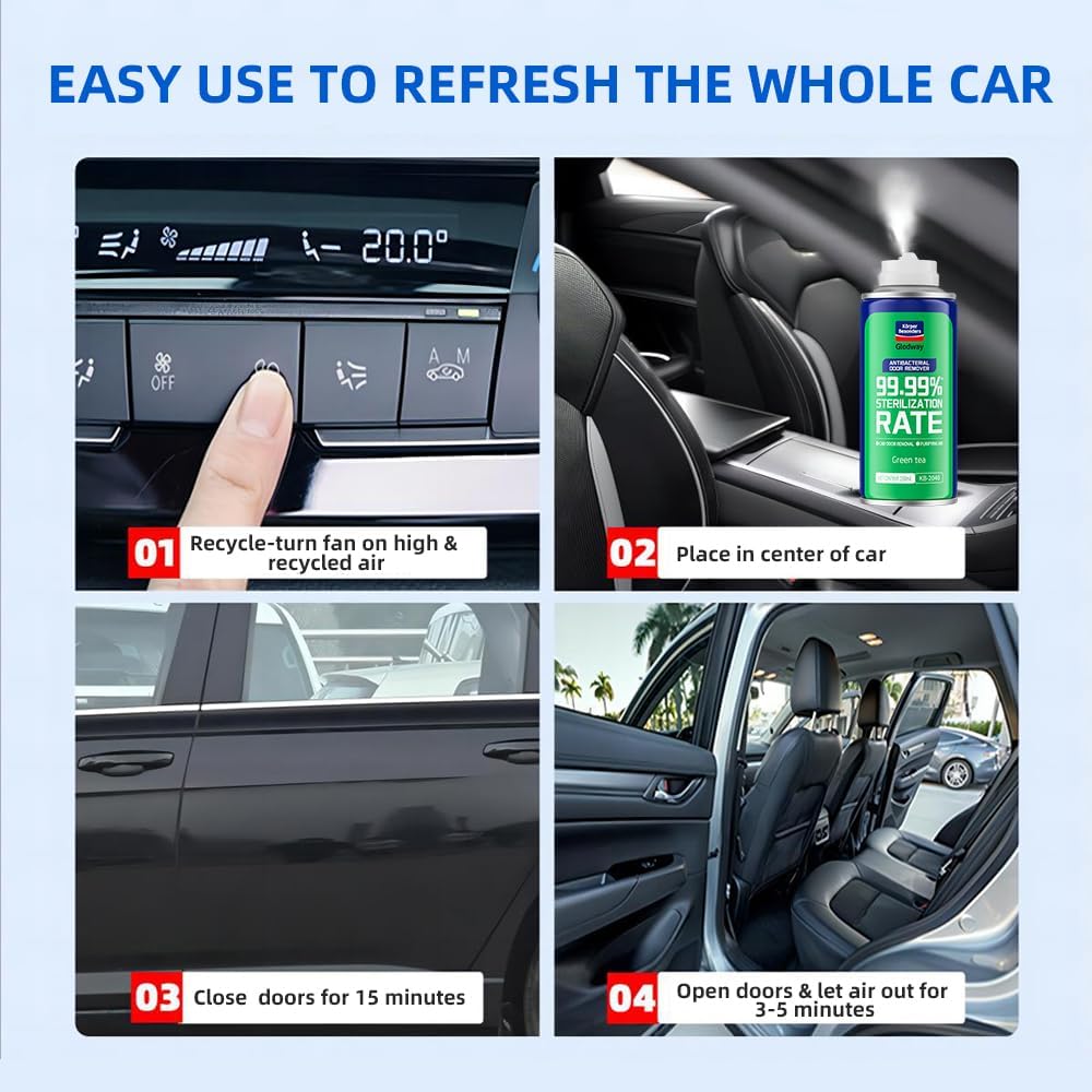 Glodway Whole Car Air Refresher Spray,Odor Eliminator