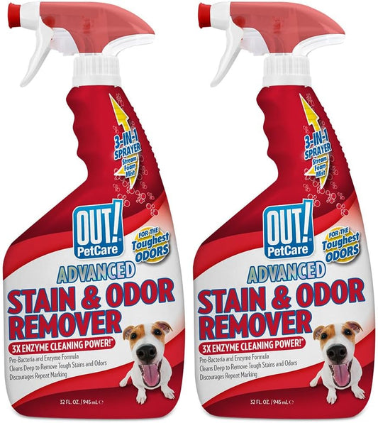 PetCare Pet Odor & Stain Remover Spray, Carpet & Floor
