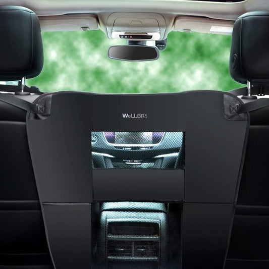 Dog Car Backseat Barrier, Padded and Durable Nylon Net Pet