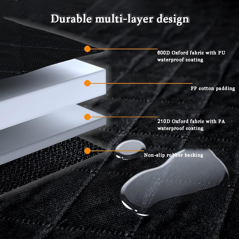 Dog Car Seat Cover for Back Seat for Lexus NX 350h 2022