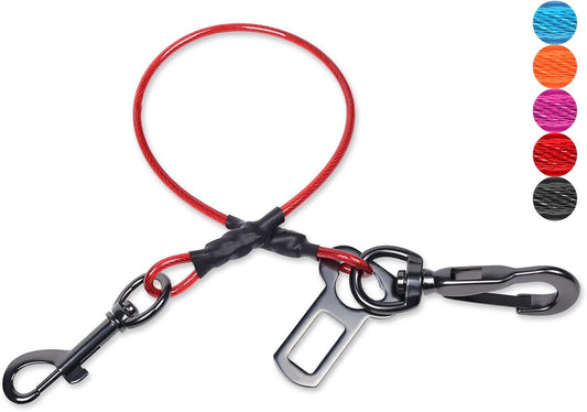 Dog Seat Belt Tuffbelt Dog Car Harness, Seatbelt with Clip