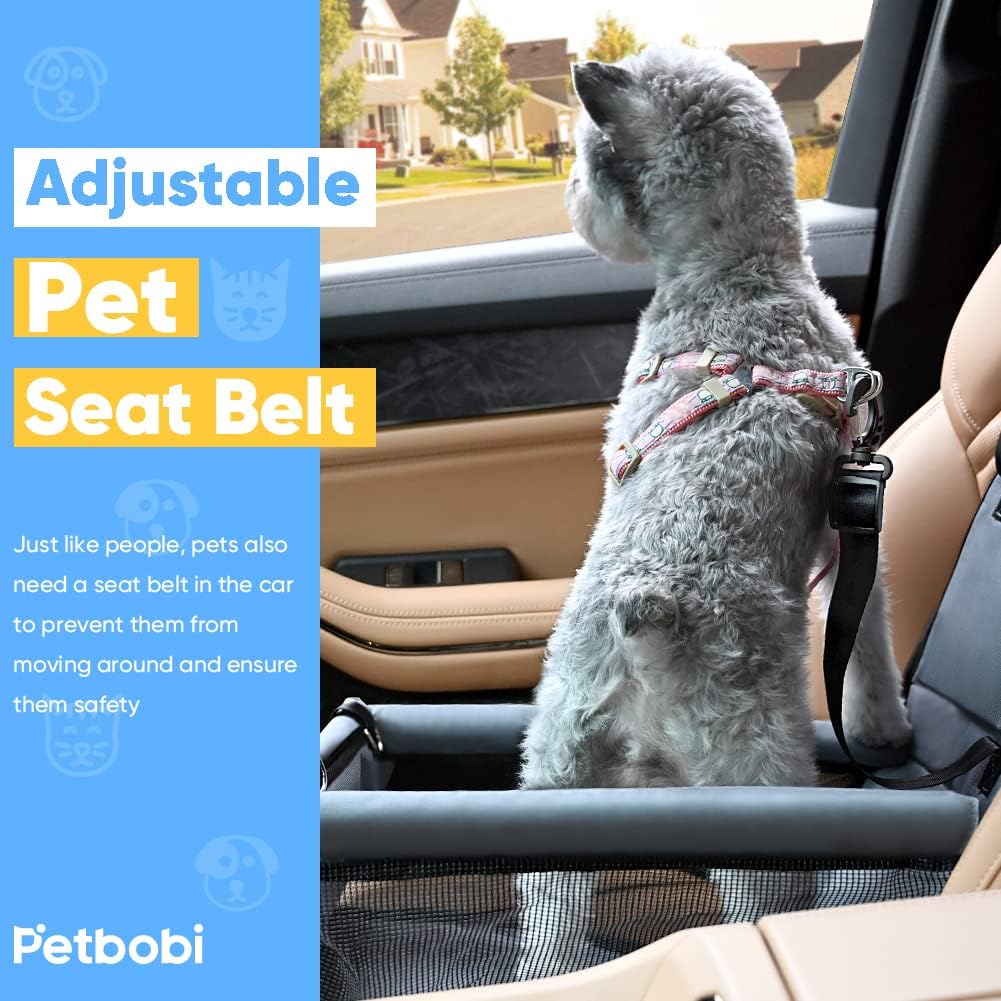Small Dog Car Seat, Dog Car Booster Seat for Small Medium