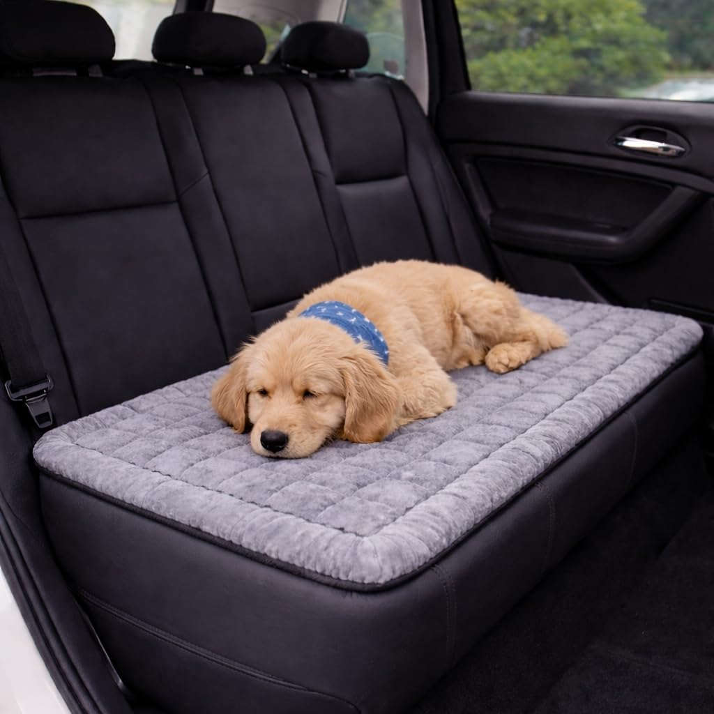 Dog Bed for Back Seat - Comfortable, Padded, Non-Slip