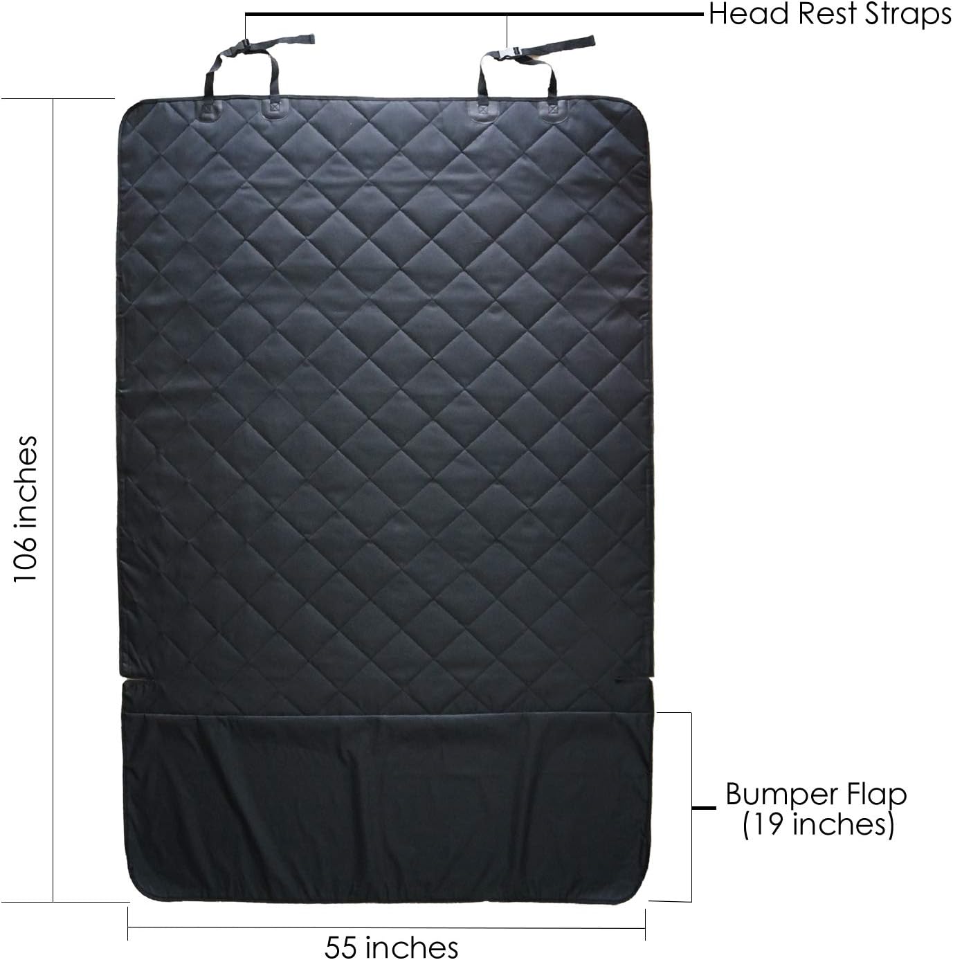 Pet Cargo Liner Cover for Dogs SUV Cars Waterproof Non Slip