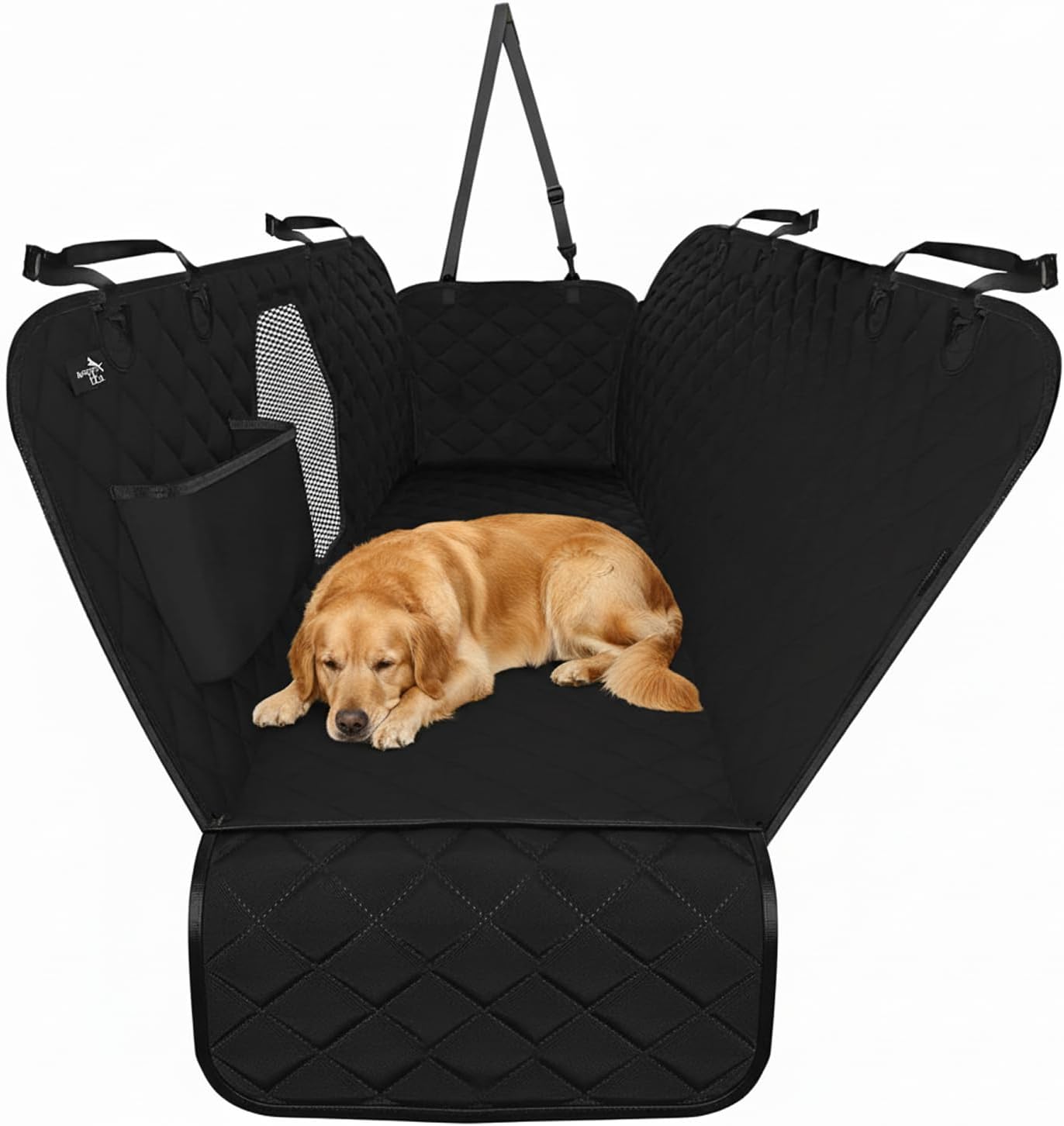 Dog Car Seat Cover for Back Seat, Waterproof Pet Protection