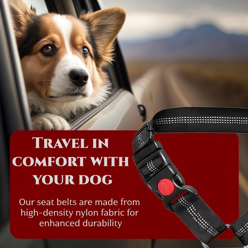 Dog Car Seatbelt for GMC Canyon 2011-2024,2 Pack