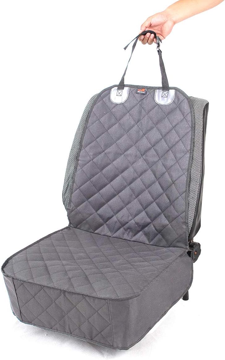 Dog Car Seat Covers, Pet Front Cover for Cars, Trucks, and