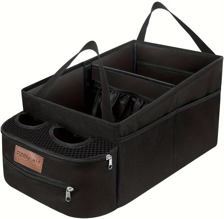 Car Backseat Organizer for Cars, Collapsible Front Seat