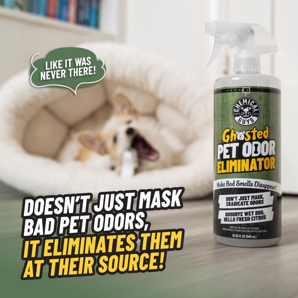 Ghosted Pet Odor Eliminator 32 Oz Pet Smell Neutralizer For