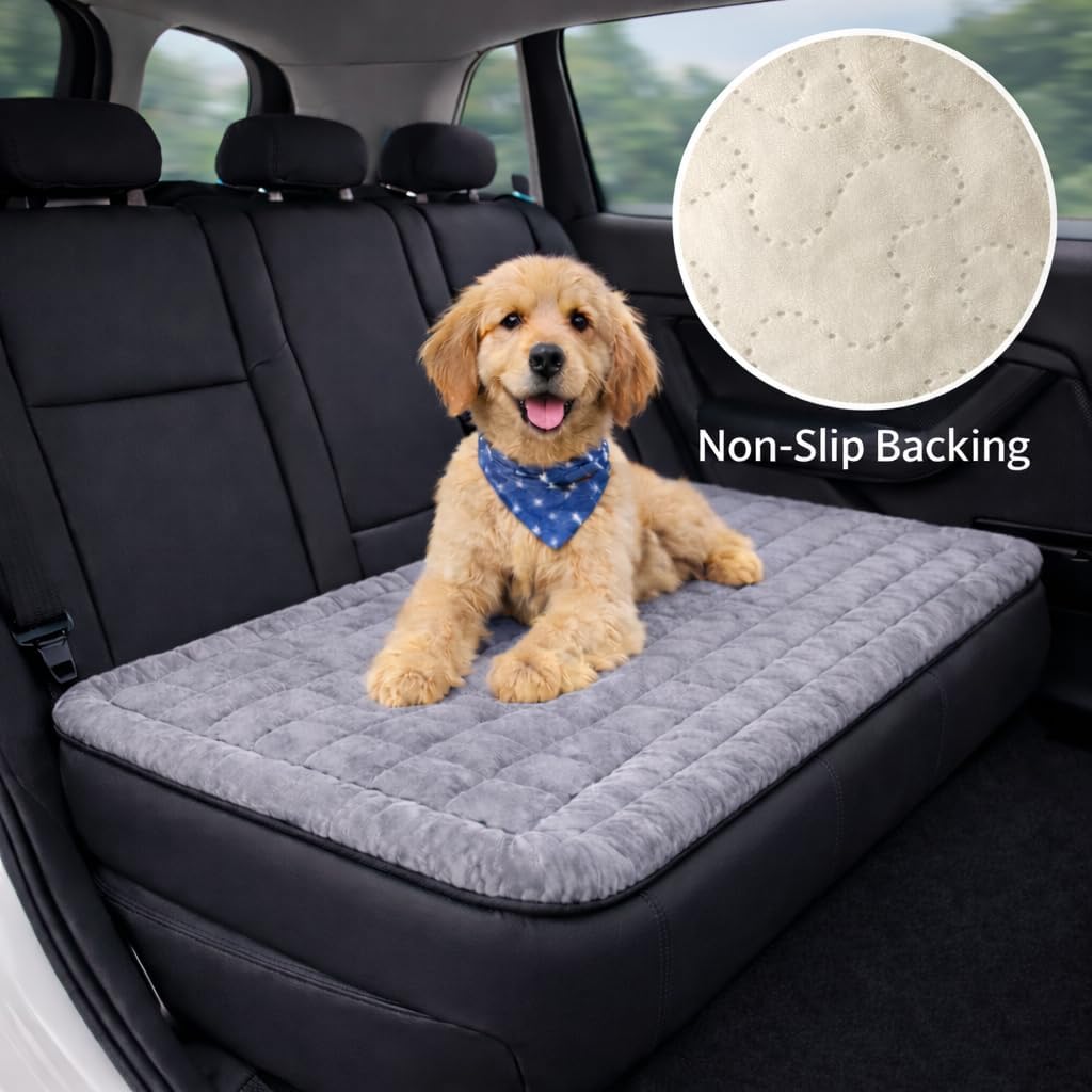 Dog Bed for Back Seat - Comfortable, Padded, Non-Slip
