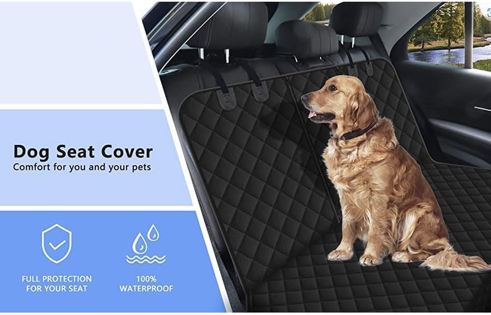 Waterproof Dog Car Seat Cover for Toyota RAV4 2013-2024
