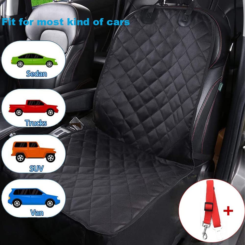 Front Pet Seat Cover Protector for Dogs Cats Car Nonslip