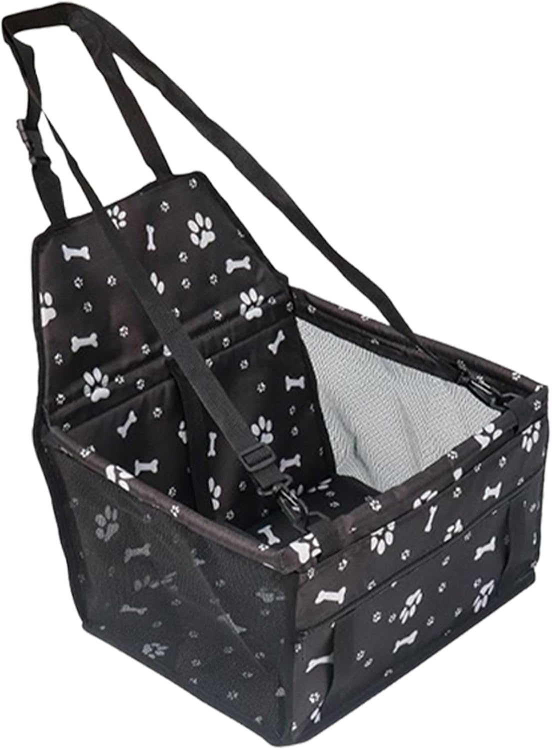 Dog Car Seat - Waterproof Portable Booster, Secure Travel