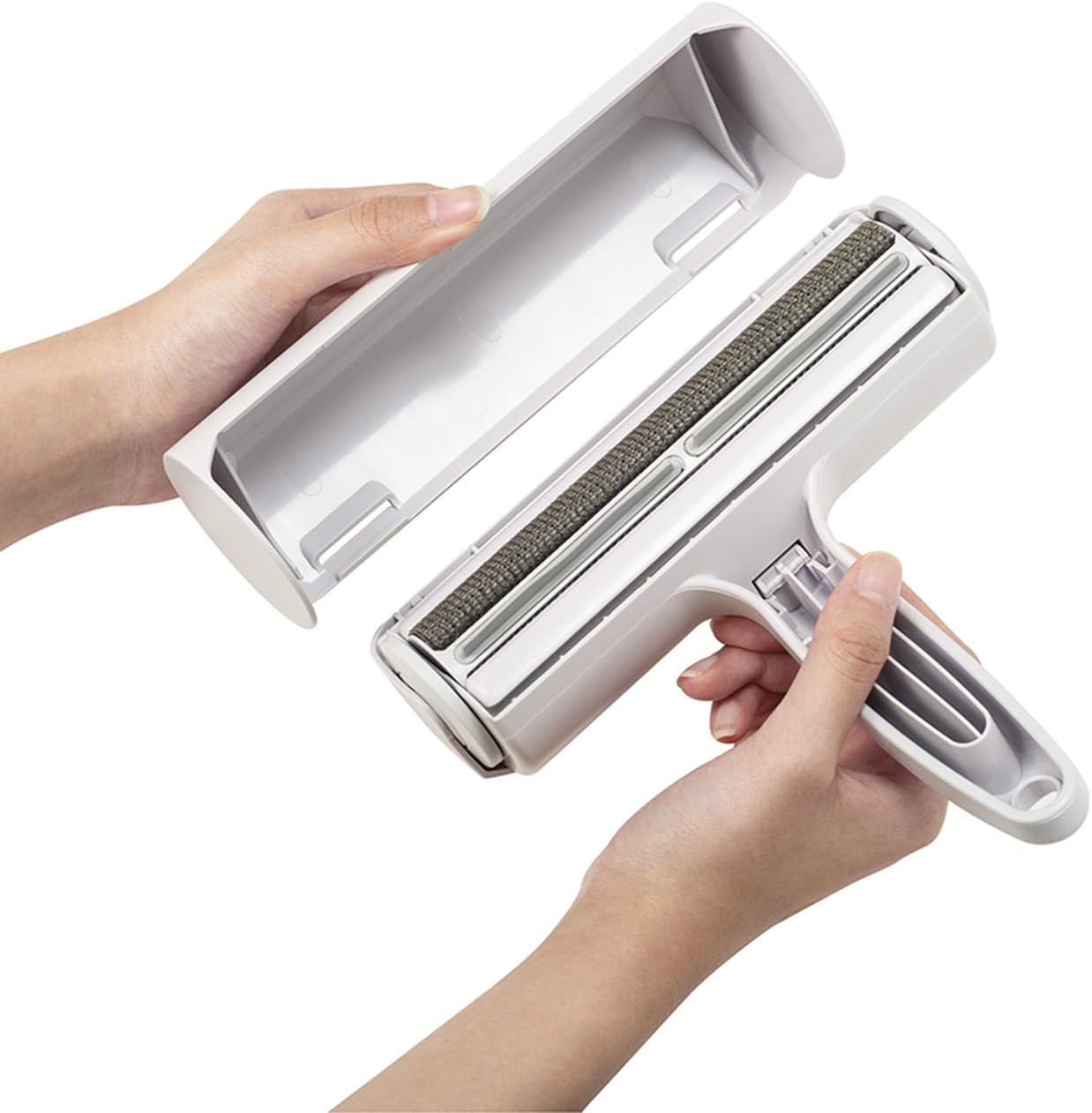 Pet Hair Remover Roller – Reusable & Self-Cleaning, Removes
