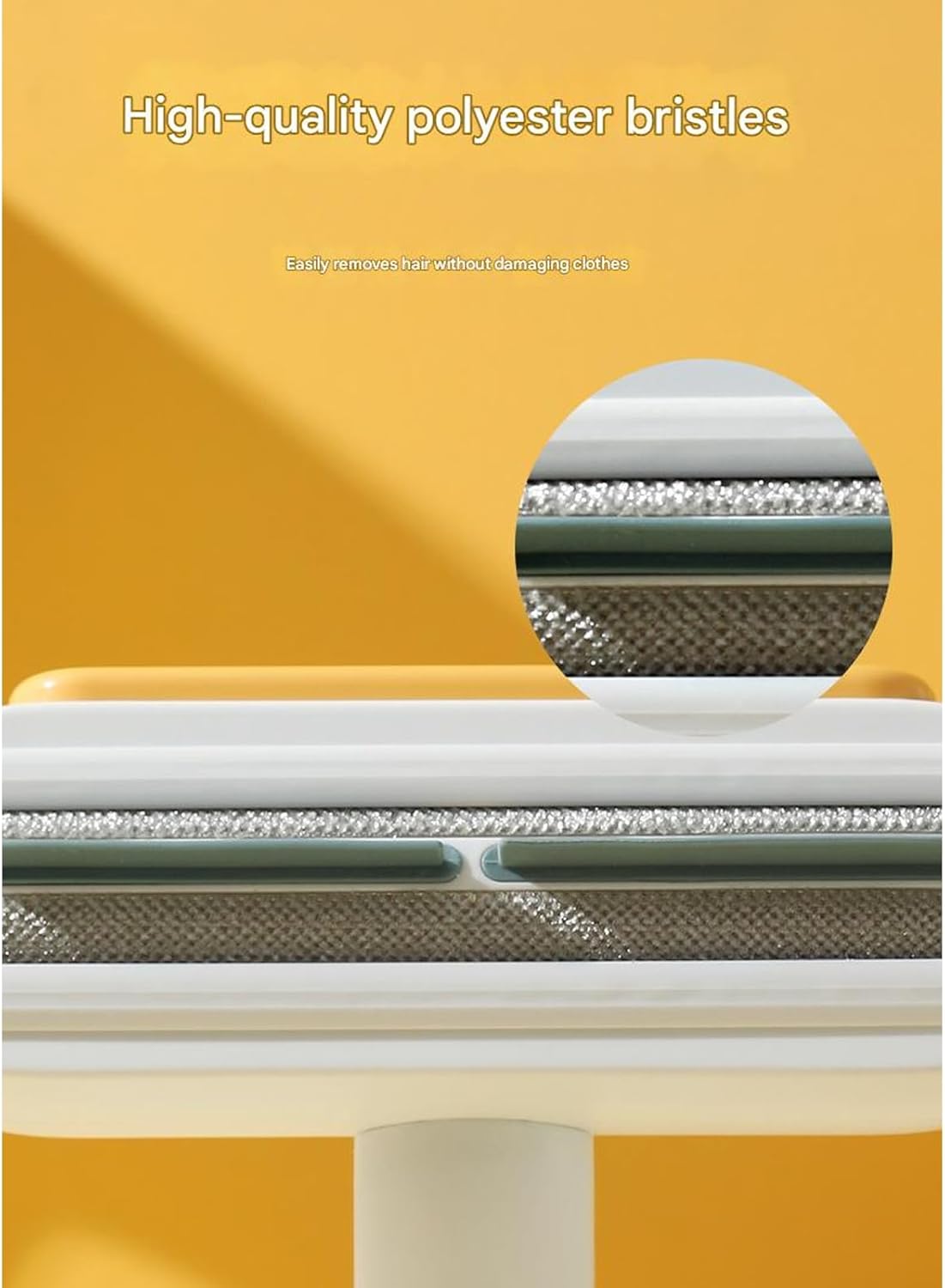 Pet Hair Removers with Polyester Bristles for Gentle Fabric