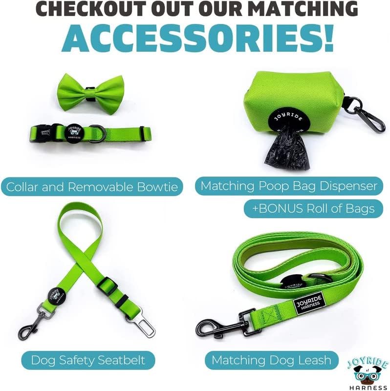 Dog Safety Seat Belt - 23.5 x 1 in, Adjustable Car Safety