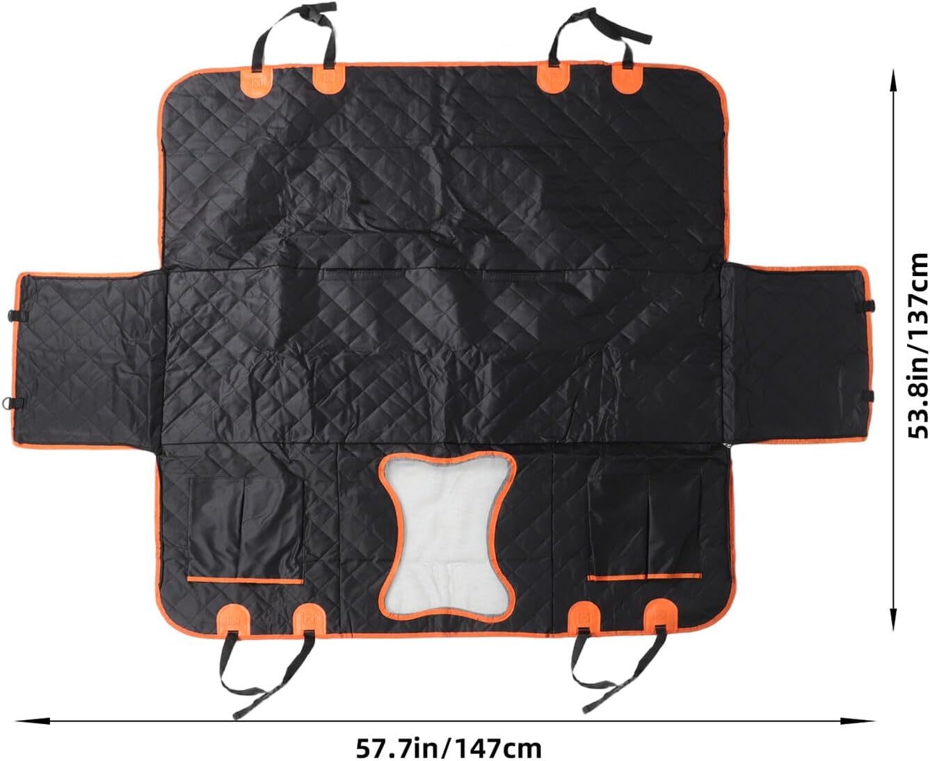Back Seat Dog Cover Waterproof Car Seat Protector for Dogs