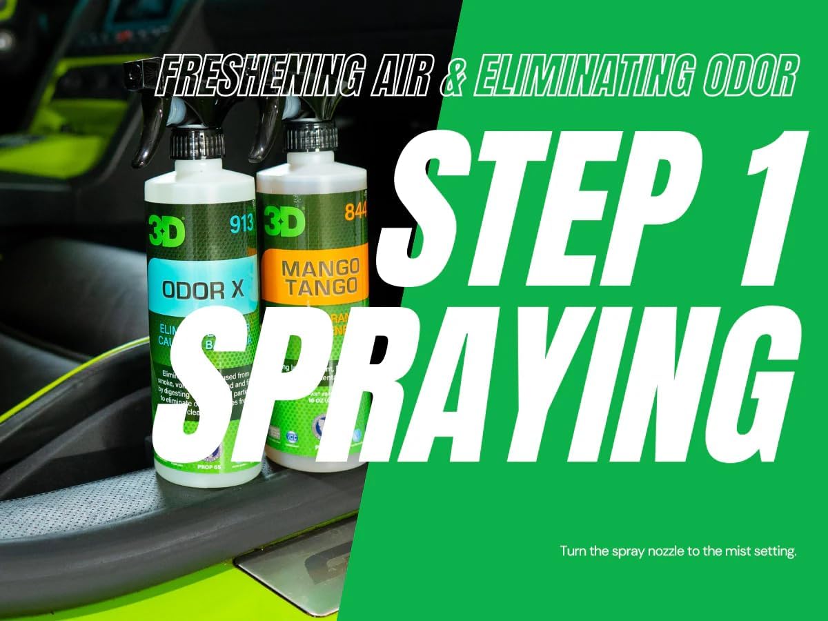 New Car Scent Air Freshener – 16oz Spray Bottle –