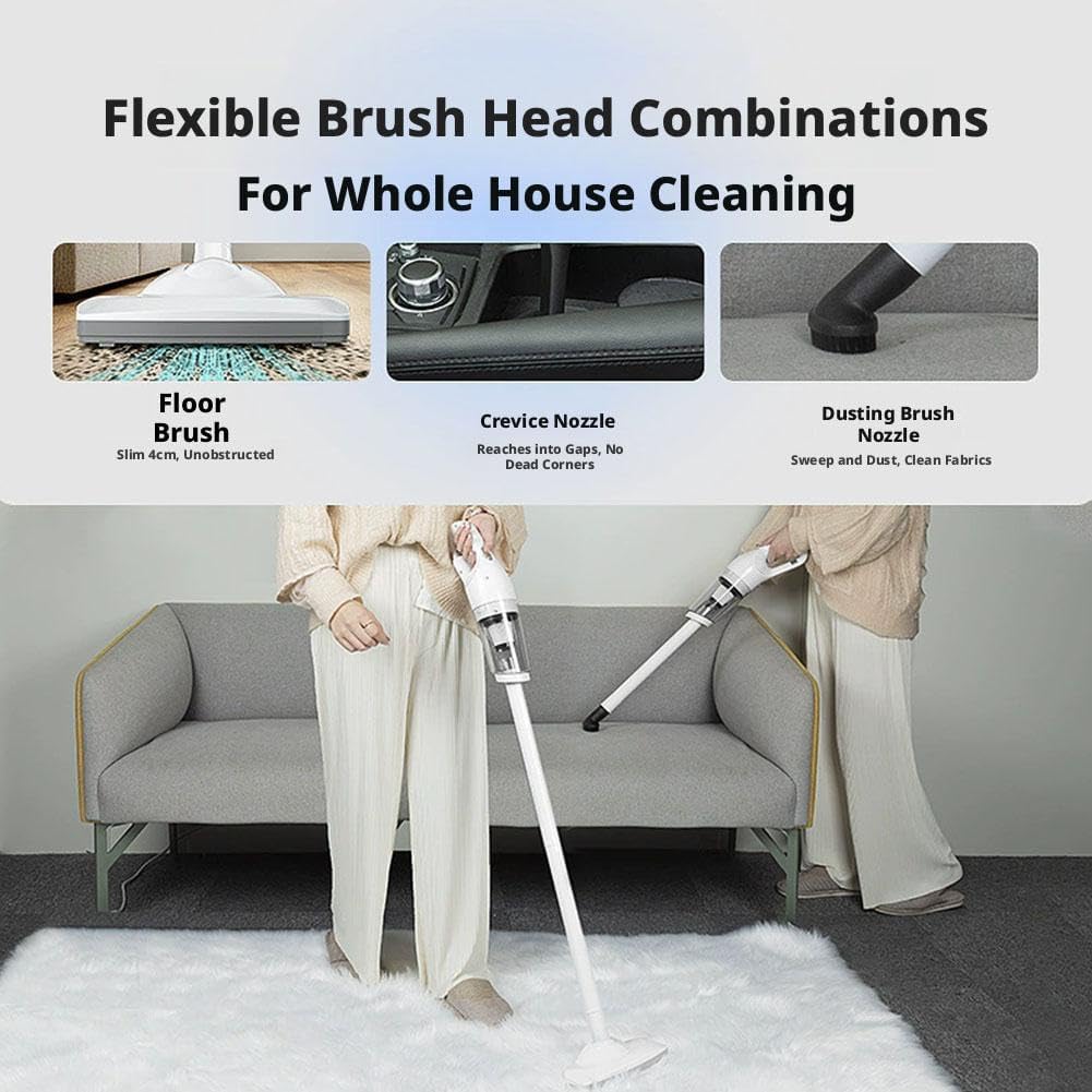 Pet Grooming Vacuum Kit - 2-in-1 Corded Vacuum & Pet Hair